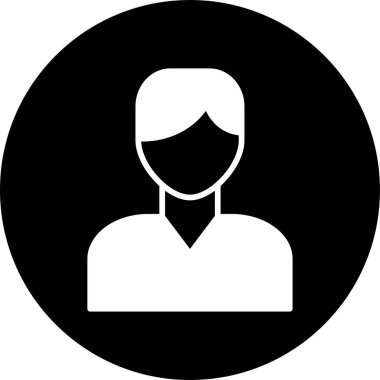 Denetleyici avatar simgesi vektör illüstrasyonu 