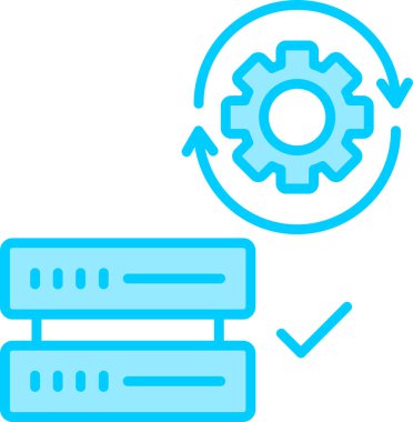 Tahmin edilebilir modellik. Web simgesi vektör illüstrasyonu
