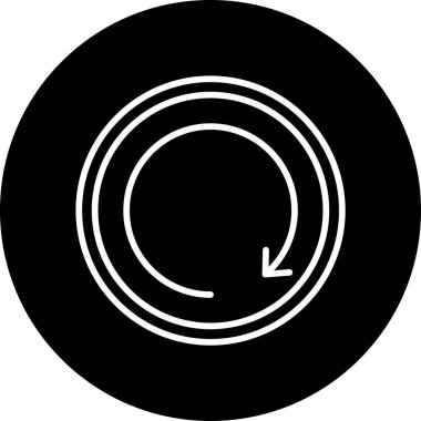 Simge vektör illüstrasyon tasarımını yeniden yükle