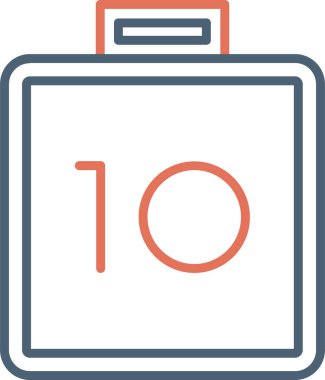 ağırlık web simgesi vektör illüstrasyonu