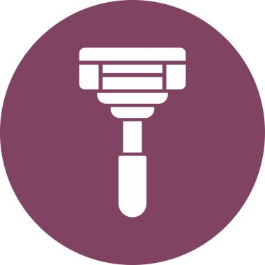 Jilet. Web simgesi basit illüstrasyon