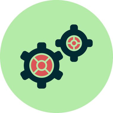 gear web icon simple illustration