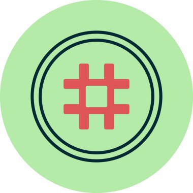 Projeniz için Hashtag simgesi