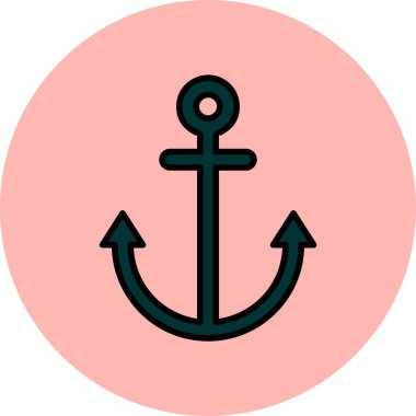 spiker simgesi web basit illüstrasyon