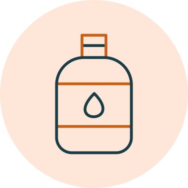 Zam Zam Simge Tasarımı Beyaz Arkaplanda İzole Edildi