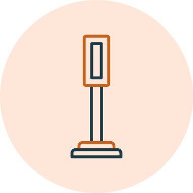 Web simgesi vektör illüstrasyonunu imzala