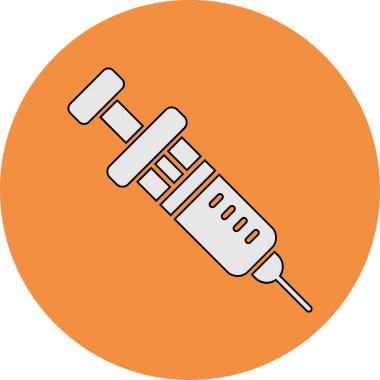 Aşılamanın vektör görüntüsü, tıbbi tedavi