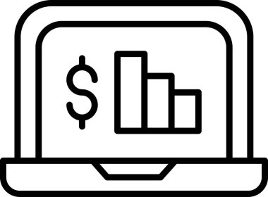 Grafik Kart. Web simgesi basit illüstrasyon 