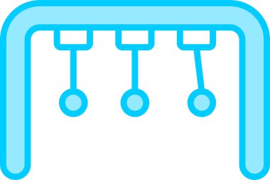 Momentum web simgesi vektör illüstrasyonu