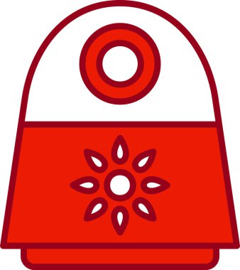 Gece Ay simgesi, vektör illüstrasyon tasarımı 