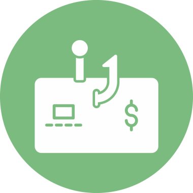 Sahtekarlık. Web simgesi basit illüstrasyon