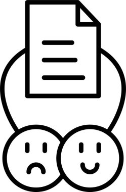 Pozitif değişim. Web simgesi basit illüstrasyon