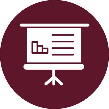 Antrenman. Web simgesi basit illüstrasyon