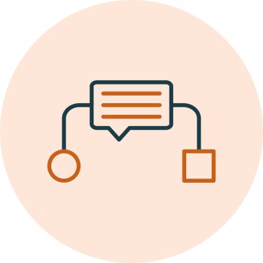 Sınıflandırma web simgesi vektör illüstrasyonu