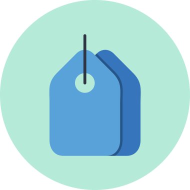 Fiyat etiketi vektör illüstrasyonu 