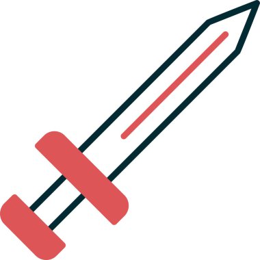 vektör kılıcı illüstrasyonu 