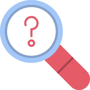 Ara. Web simgesi basit illüstrasyon 