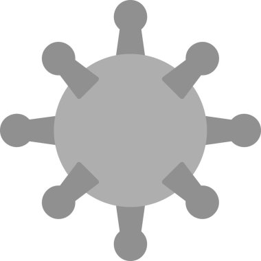 Basit HIV simgesi vektör illüstrasyonu