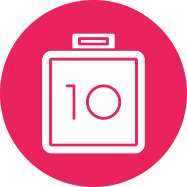 ağırlık web simgesi vektör illüstrasyonu