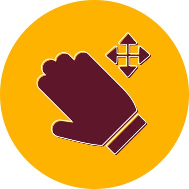 El simgesi, basit vektör çizim