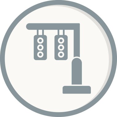 Trafik Işıkları Web simgesi çizimi