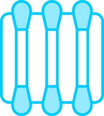 Pamuk Bud web simgesi, basit vektör illüstrasyonu