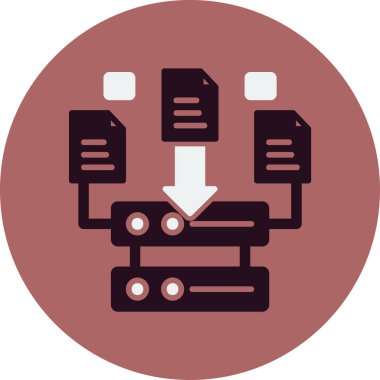 data düz vektör resimleme