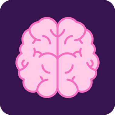 Mikroskobik Yaşam ikonu vektör çizimi