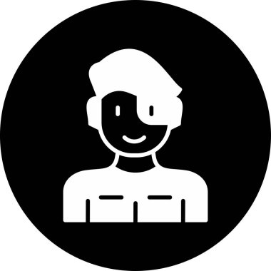 Süper kahraman ağ simgesi, vektör illüstrasyonu