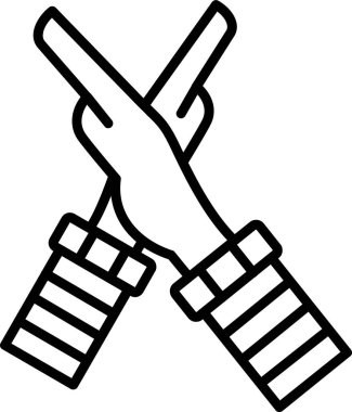 Kırpma ağ simgesi vektör illüstrasyonu