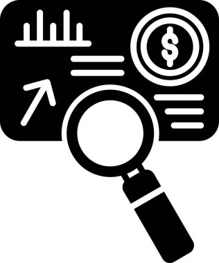 vector illustration of Analysis modern icon