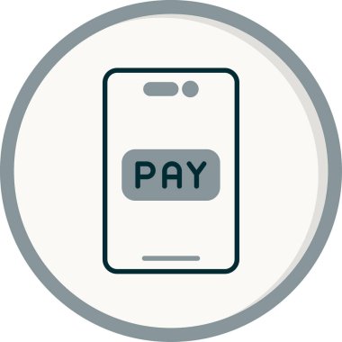 Öde. Web simgesi basit illüstrasyon