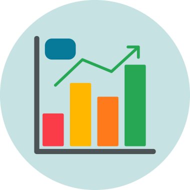 grafik grafik simgesi, vektör çizim  