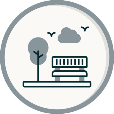 bank web simgesi vektör illüstrasyonu