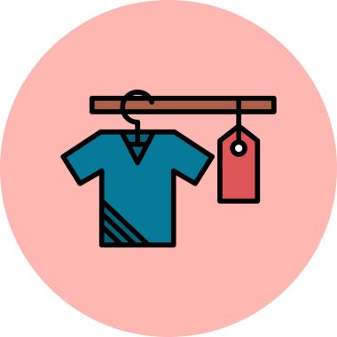 Taslak biçimdeki basit İndirim simgesi