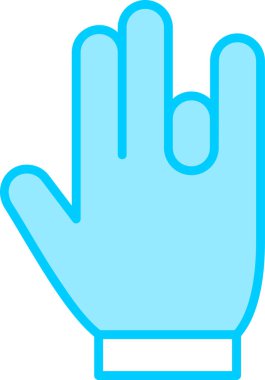 Beyaz Arkaplanda Şok Edici Simge Vektör Resimlendirmesi İzole Edildi 