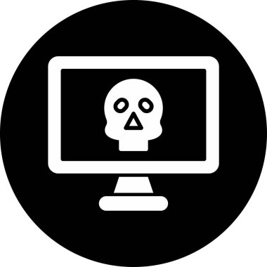 aldatmaca simgesi. Basit eleman çizimi. aldatmaca kavramı sembol tasarımı. Web ve mobil cihazlar için kullanılabilir.