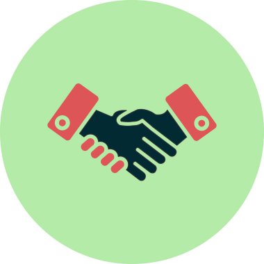 El sıkışma web simgesi, vektör illüstrasyonu