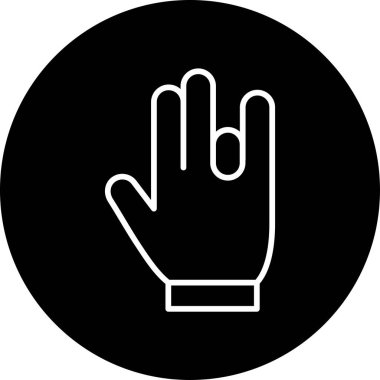 Beyaz Arkaplanda Şok Edici Simge Vektör Resimlendirmesi İzole Edildi 