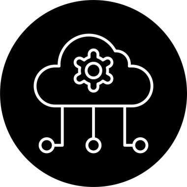 veri bulut hesaplama. Web simgesi