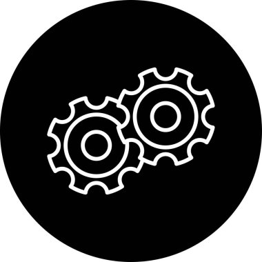 gear web icon simple illustration