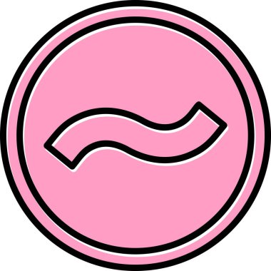 Benzerlik web simgesi vektör illüstrasyonu