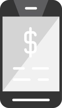 Cep telefonu. basit tasarım vektörü