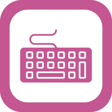 kaykay simgesi, vektör illüstrasyonu basit tasarım