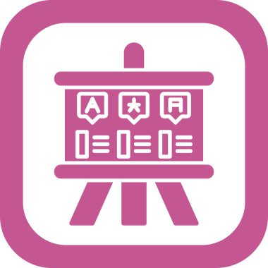 Dilbilim simgesi vektör illüstrasyon tasarımı