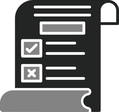 Kurallar. Web simgesi basit illüstrasyon