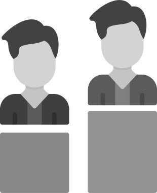 Durum raporu. Web simgesi basit illüstrasyon