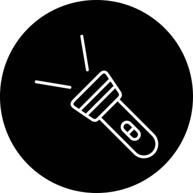 el feneri simge vektör çizim 