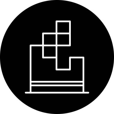 Veri Defragmantasyon Simgesi Beyaz Arkaplanda İzole Edildi 