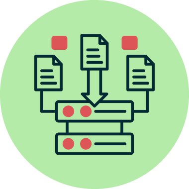 data düz vektör resimleme